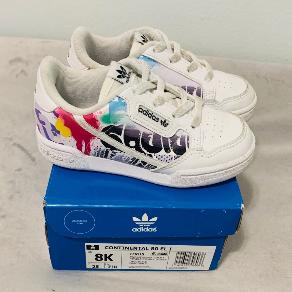 Toddler Adidas Continental Graffiti Sneaker